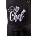 Фартук декоративный "Chef". Цвет: черный, 1 шт. в упак. 