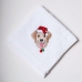 Салфетка декоративная "Рождественские собаки"/ "Christmas dogs" Лабрадор 