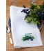 Салфетка декоративная  "Чёрная смородина". Цвет: белый, 2 шт. в упак.