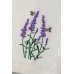 Салфетка декоративная  "Лаванда NEW". Цвет: белый, 2 шт. в упак.