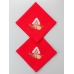 Салфетка декоративная "Имбирь домик". Цвет: красный, 2 шт. в упак. 